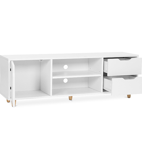 Meuble TV en Bois - Design Scandinave - Wiam