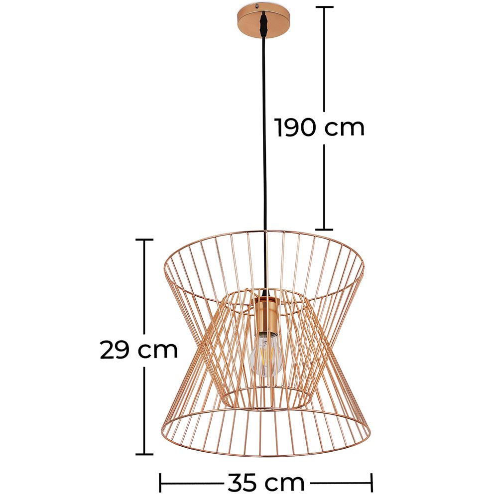Plafonnier Rétro - Suspension Design - Lena