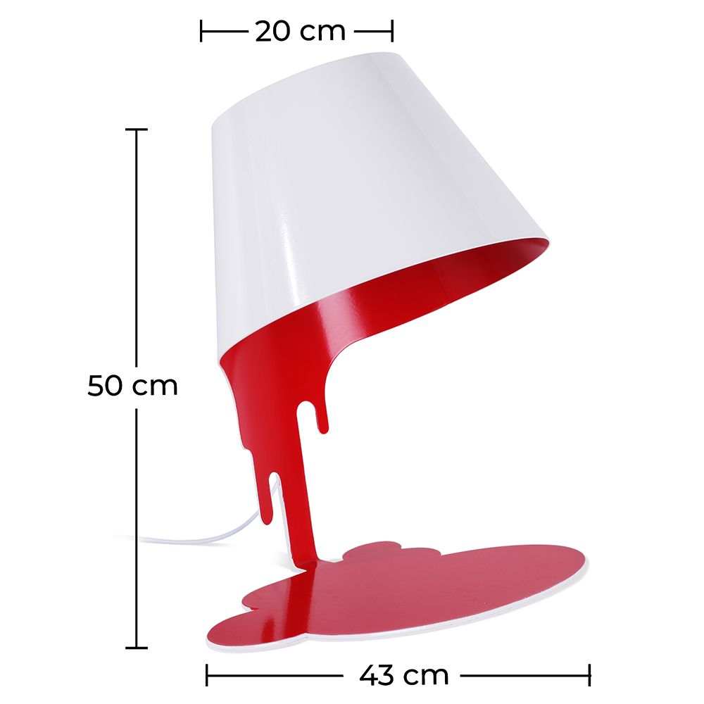 Lampe liquide de bureau