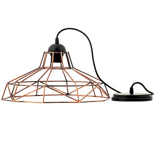 Lampe suspension Edison Retro